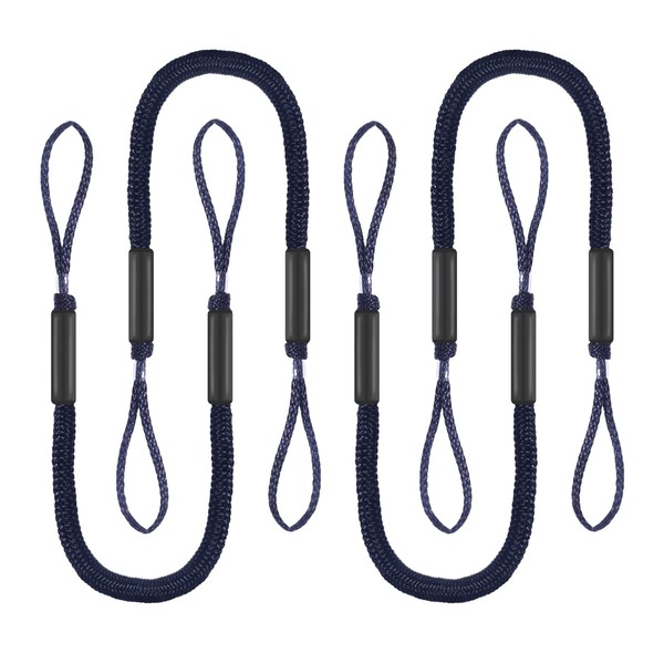 Elastic Bungee Dock Line with Foam Floats – Heavy-Duty Stretchable