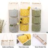 COVRA 3-Pack Wall Hanging Storage Bags – Over-the-Door Organizers with