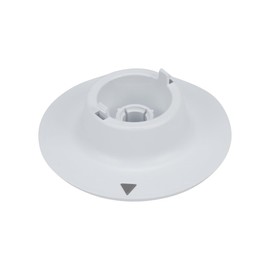 Whirlpool WP33001621 OEM Dryer Timer Knob and Skirt, White