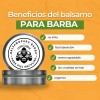 Bálsamo Potente Crecimiento Para Barba Con Bergamota Biotina