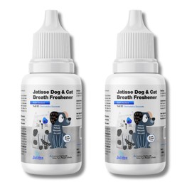 jatisse Cats and Dogs Water Additive for Oral and Dental Care: Eliminate Bad Dog Breath and Cat Bad Breath - Dog Breath Freshener - Fights Tartar & Plaque - Just Add to Water! (1.69 fl oz)