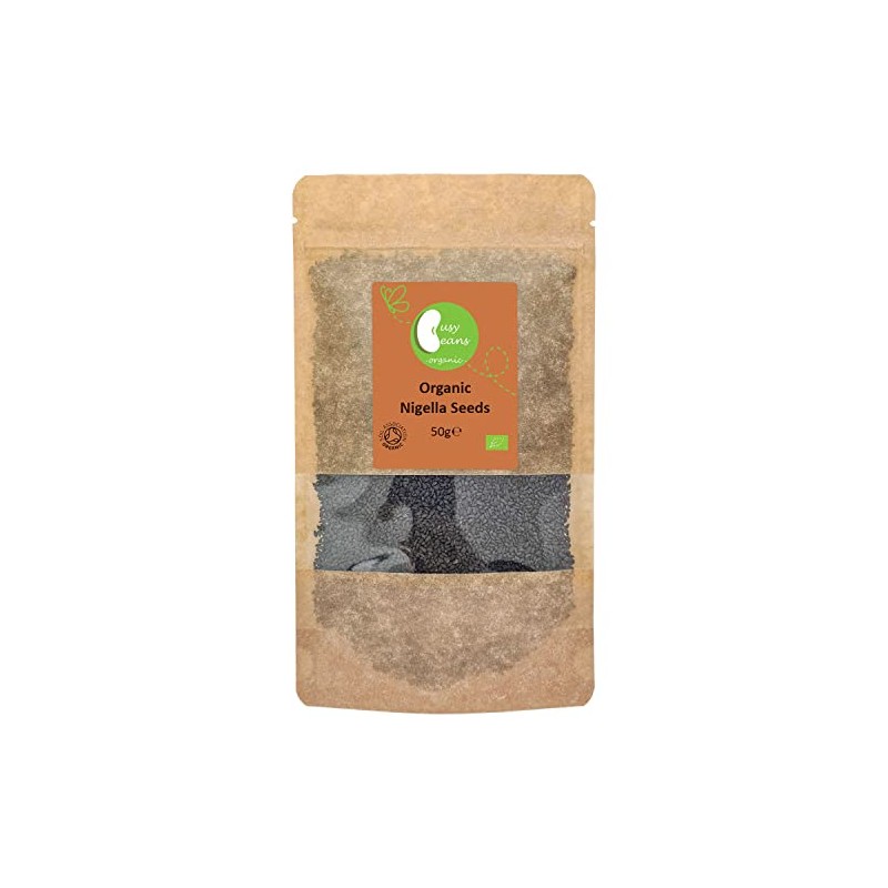Organic Nigella Seeds (Black Cumin, Kalonji) - Certified Organic- by