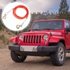 Wakauto 1 Pc Tow Rope Towing Strap Pulling Rope Car