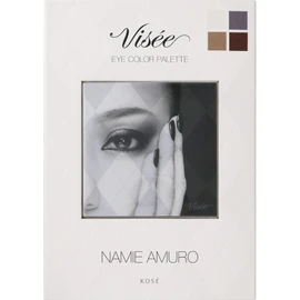 Visee Riche Eye Color Palette NA 03, Grayish Brown, 0.1 oz (4 g), Collaboration Design by Namie Amuro