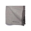 DEAN & DELUCA Cotton Chambray Napkin, Gray, Approximately 17.7 x