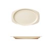 TrueCraftware- 12-1/2" x 9" Rectangular Platter Tan Color Melamine Set