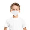 DALIX Youth Face Mask Washable Made in USA - White