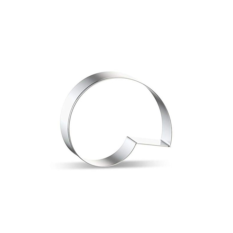 WJSYSHOP Mini Nautilus Conch Sea Shell Cookie Cutter - Small