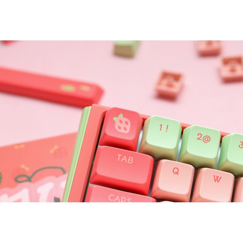 Ducky x MK One 3 Mini Strawberry Frog (Kailh BOX