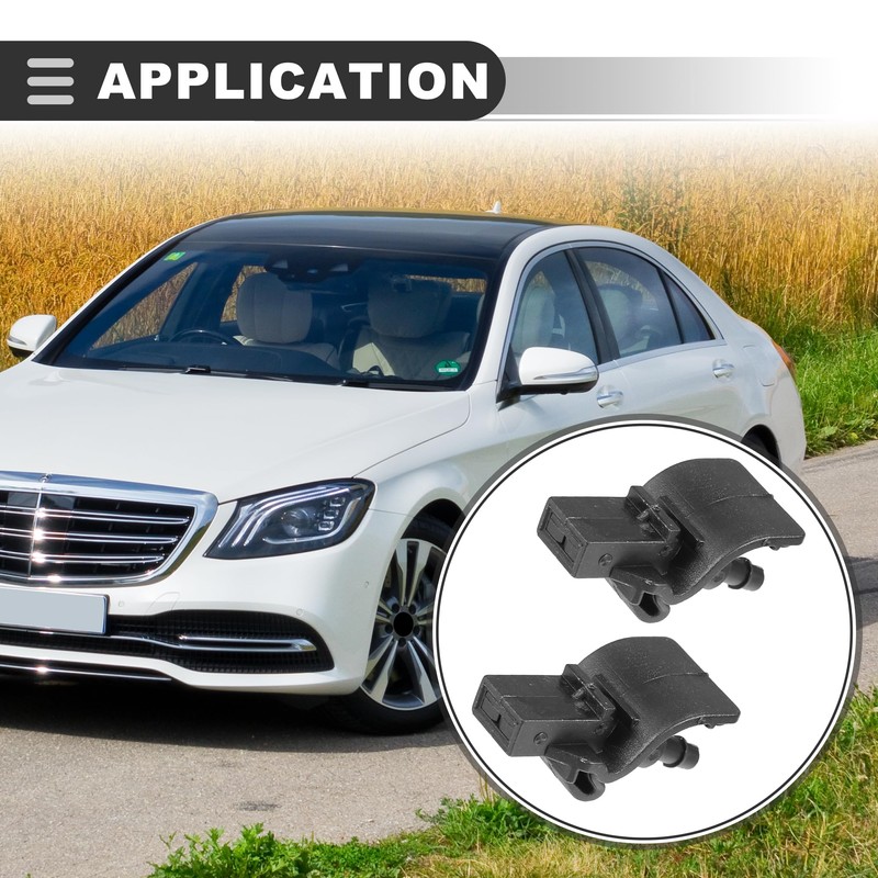 Motoforti Windshield Washer Nozzle Windshield Sprayer Nozzle, for Ford for