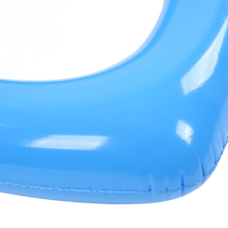 Heart Shaped Swimming Circle 120cm Thick Tear Resistant PVC Material