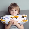 UOMNY Toddler Pillowcases for Boys 13X18 12x16 14x19 Engineering Vehicle