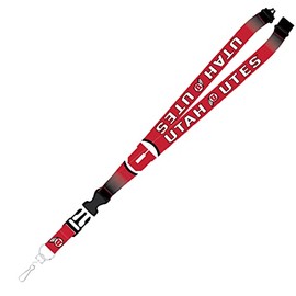 Utah Utes Crossover Lanyard, Great Gift/Merchandise for Sports Fans.