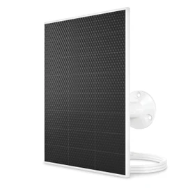 Arlo Solar Panel Charger, Arlo Certified Accessory, Weather Resistant, Easy Install, White (2025 Released)