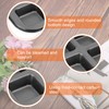sourcing map Square Muffins Pan 12-Cup Grey Nonstick Square Cupcake