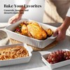 DOWAN Casserole Dishes for Oven, Baking Dishes Set, Ceramic Bakeware