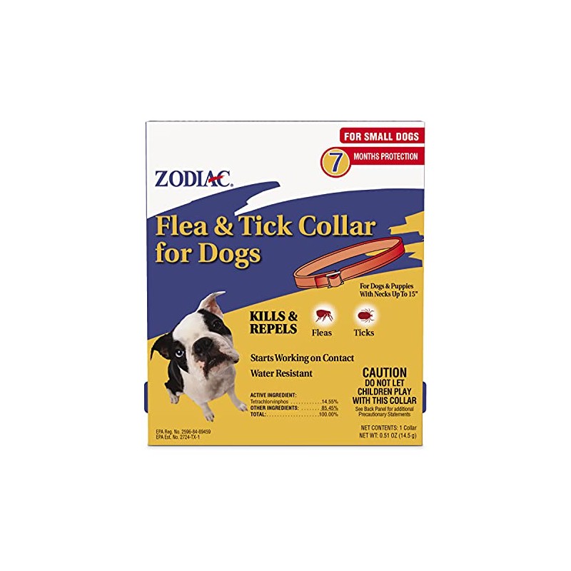 Zodiac Flea and Tick Collar for Dogs Small