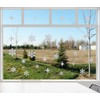 26 Pcs Snowflake and Star Window Decals for Bird Strikes