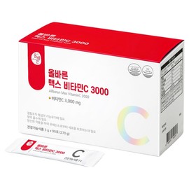 Proper health food Olbarun Health Food Max Vitamin C 3000, 90 servings, 1 pack / 올바른건강식품 맥스 비타민C 3000, 90회분, 1개