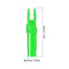 PATIKIL Archery Arrow Nocks 6.2mm 0.244", 60 Pack Insert Arrow