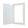 Benner-Nawman BN14304F 28" White Plastic WiFi-Friendly Foldable Structured Wiring Multi-Media