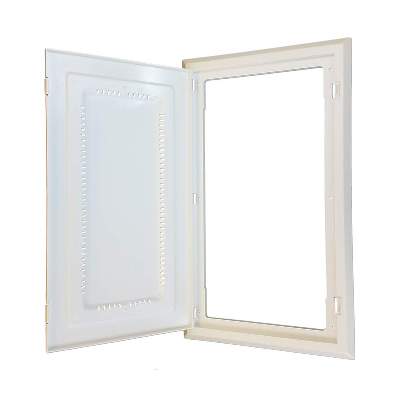 Benner-Nawman BN14304F 28" White Plastic WiFi-Friendly Foldable Structured Wiring Multi-Media