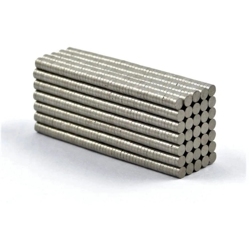 100 Imanes 3mm X 1mm N35 Con