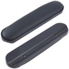 2PCS Soft Black Ergonomic Arm Pad Cushion Replacement Universal PU