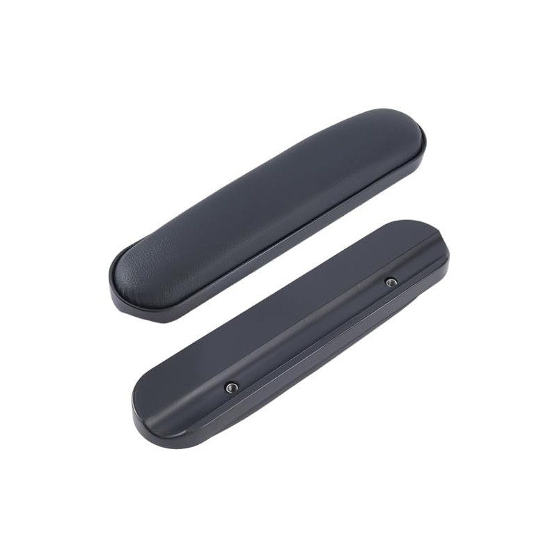 2PCS Soft Black Ergonomic Arm Pad Cushion Replacement Universal PU