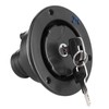 Round Water Inlet Fill Lock Tank Filling Port W/Key for