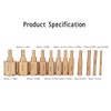 12Pcs Brazed Hole Drill Bit Hole Saw Dry Wet Cut