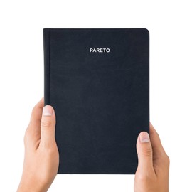 Pareto Planner (Undated) - Perfectly Organized Achieving Goals, Increase Productivity, Develop Good Habits | Book Calendar, Weekly Planner, Daily Planner, Success Journal, Organiser| Black