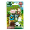 Iwako Japanese Kawaii Animal Eraser Set