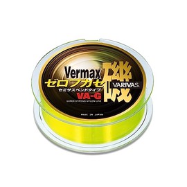 VARIVAS Nylon Line, Vermax Beach, Zelovcase, 492.2 ft (150 m), No. 2, 11.0 lbs (5.0 kg), Fluorescent Yellow