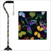 Nova Joy Designer Offset Quad Cane for Seniors - Unisex