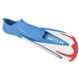 SEAC Unisex's Team Training Fins, RED, 2-3UK