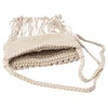 GURU SHOP Macrame Shoulder Bag, Round Shoulder Bag, Model 1,