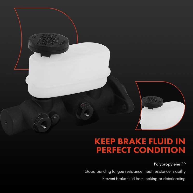 A-Premium Brake Master Cylinder with Reservoir and Sensor Compatible with