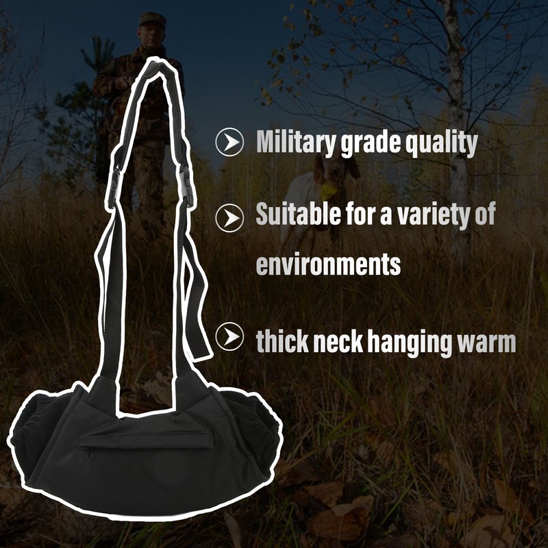 Heated Hand Muff Flannelette Thicken Hanging Design Electric Heated Waist