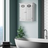 Teamson Home Dawson Wooden Over The Toilet Bathroom Removable Wall