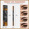 Wffeila Eyebrow Pencil, Micro Brow Pencil, 2-in-1 Dual-Ended Microblading Eyebrow