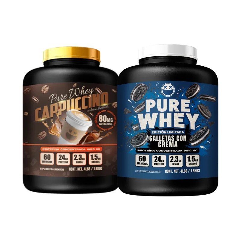 Pack De Proteínas Pure Whey Smile Labz - 120 Servicios