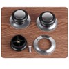 VOANZO 6Pcs Universal Pot Lids Handle Heat-Resistant Knobs Stainless Steel