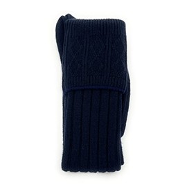 Tartan Tweeds Mens Scottish Wool Kilt Hose Socks Hand Made in Scotland (as8, numeric, numeric_11, numeric_13, regular, regular, Navy)