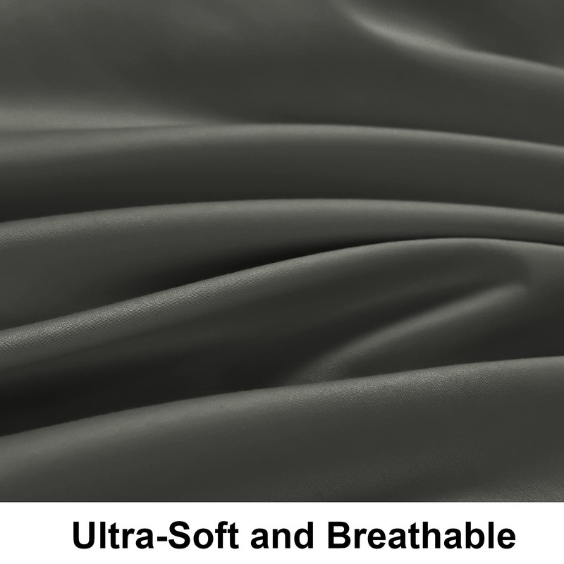 NTBAY 500 Thread Count 100% Egyptian Cotton Double Fitted Sheet,