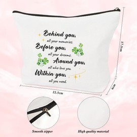Inspirational Gifts for Women,Motivational Graduation Gifts for Her School Leavers Teacher Adult Daughter Christmas Valentines Birthday Gift,Nurse Wife Mum Friends Colleague Present,Cosmetic Bags