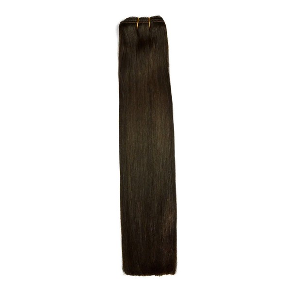 cliphair Dark Brown (#3) Remy Royale Double Drawn Weave Extensions, 14" (120g)