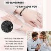 VU100 Couples Gifts, Matching Couples Bracelets Gifts for Him Her