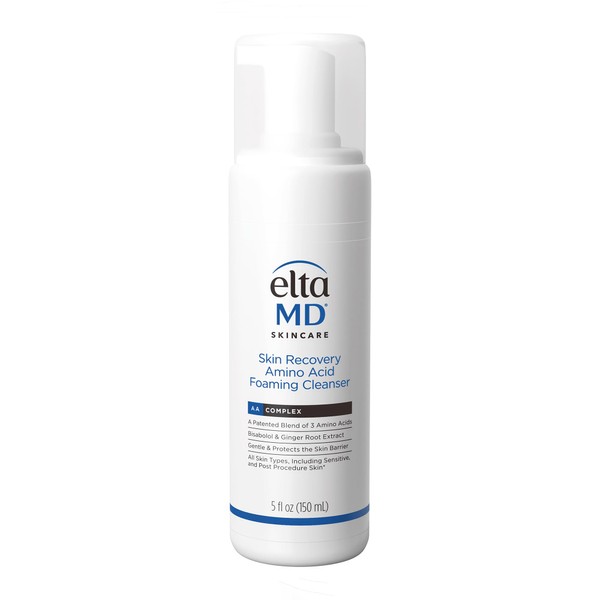 EltaMD Skin Recovery Amino Acid Foaming Facial Cleanser, Gentle Face