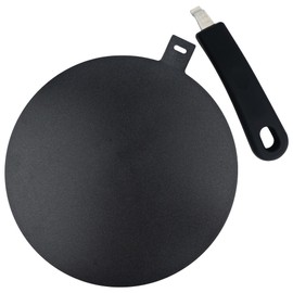 Heat Diffuser for Glass Cooktop, Induction Cooktop Adapter Plate for Moka Pot and Pans, Spray Teflon Paint with Detachable Handle, 9.45 Inches